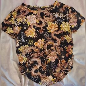 Just Polly oriental style shirt